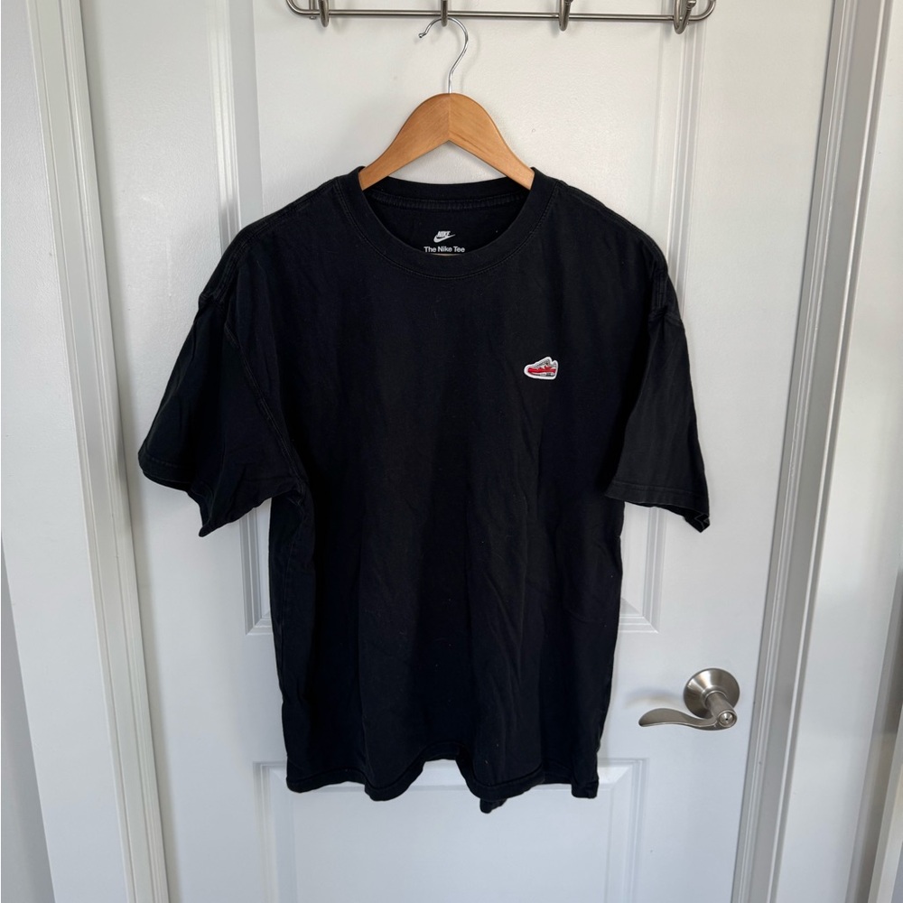 Nike Air Max One Black Short Sleeve Men's Tee